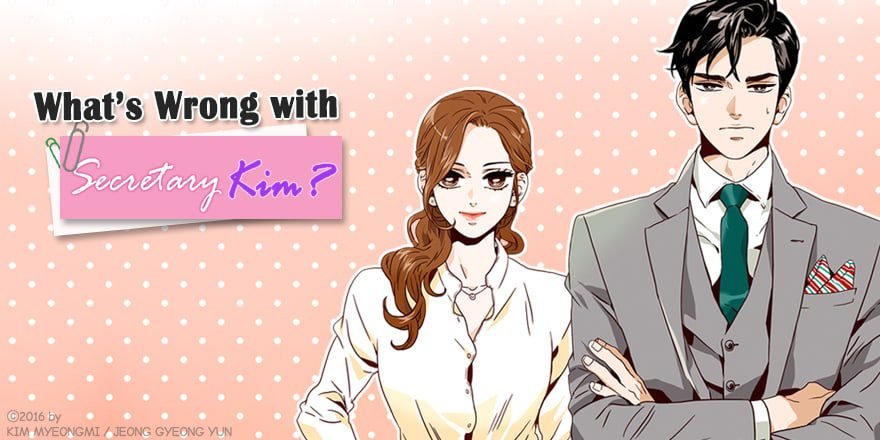Romance manhwa What’s Wrong With Secretary Kim office couple