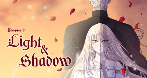 Romance manhwa Light and Shadow historical love story